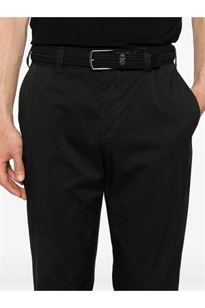 Black cotton blend  trousers PT TORINO | CORSRBB30REWVD050990